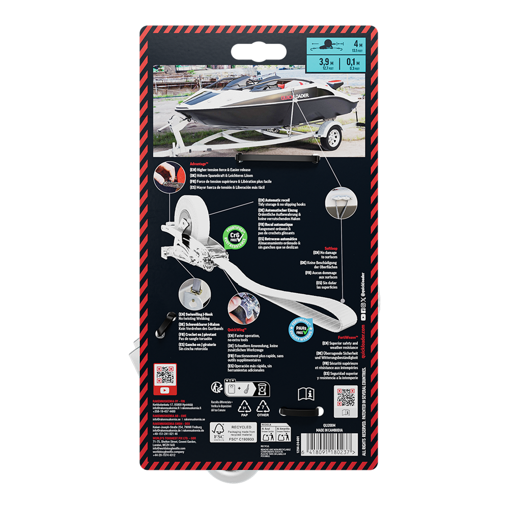 RETRACTABLE MARINE 1200KG 4M